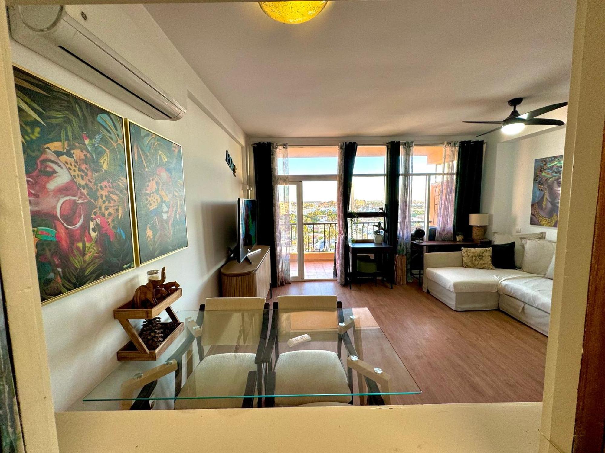 Vive La Playa A 5 Min Con Vistas-Piscina-Aire Acondicionado-Ventiladores De Techo-Wifi-Orientacion Sur Roquetas de Mar Exterior foto